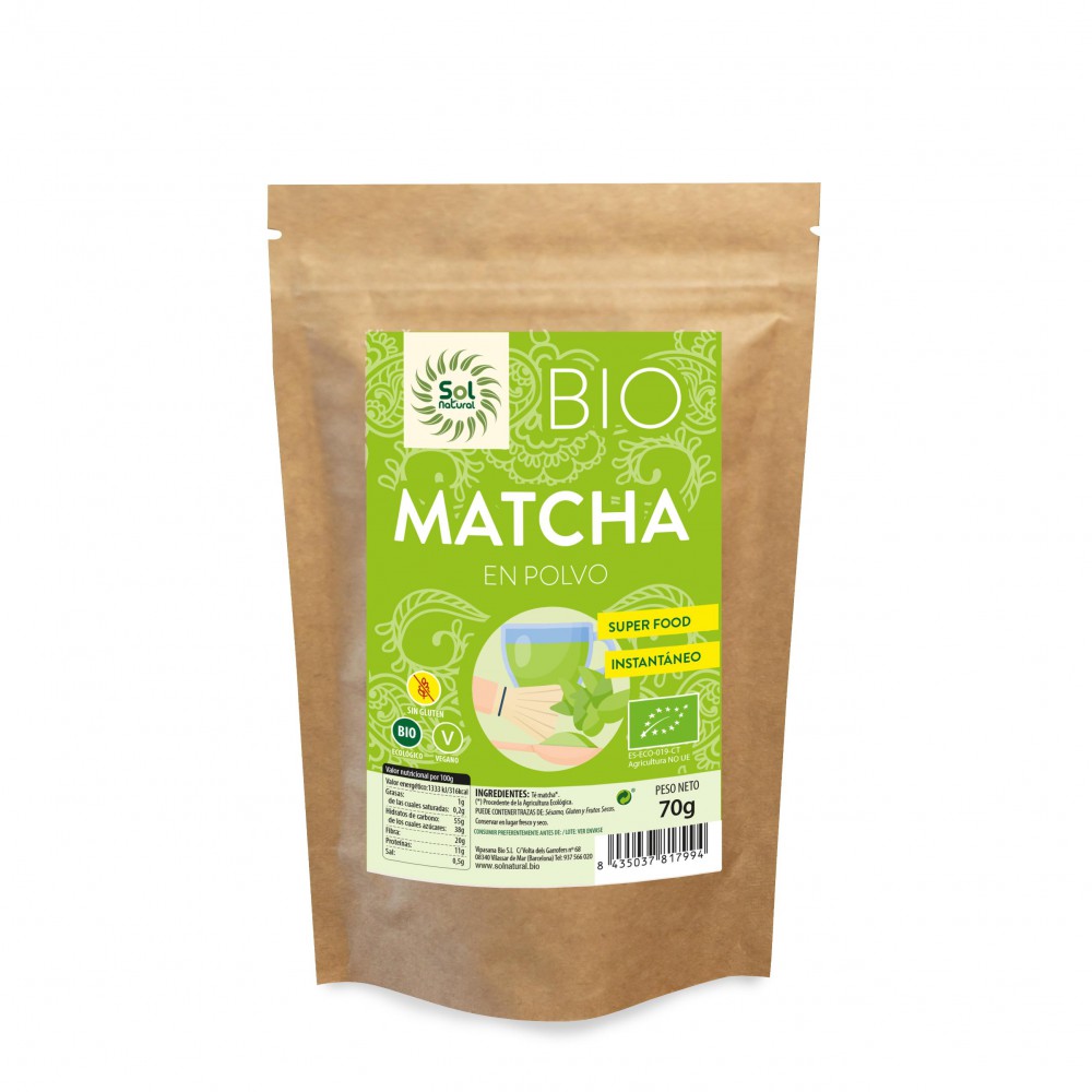 Te matcha en polvo