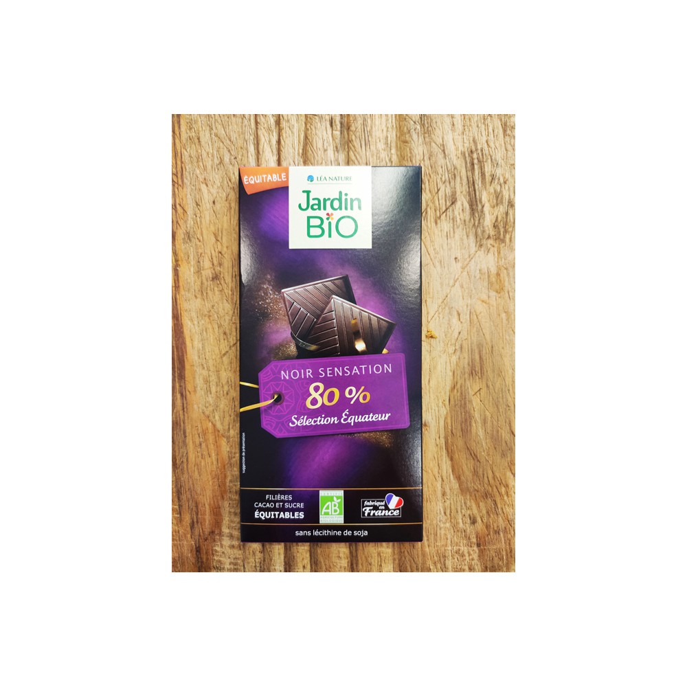 JARDIN BIO CHOCOLATE 80%