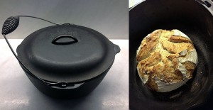 cazuela para hacer pan
