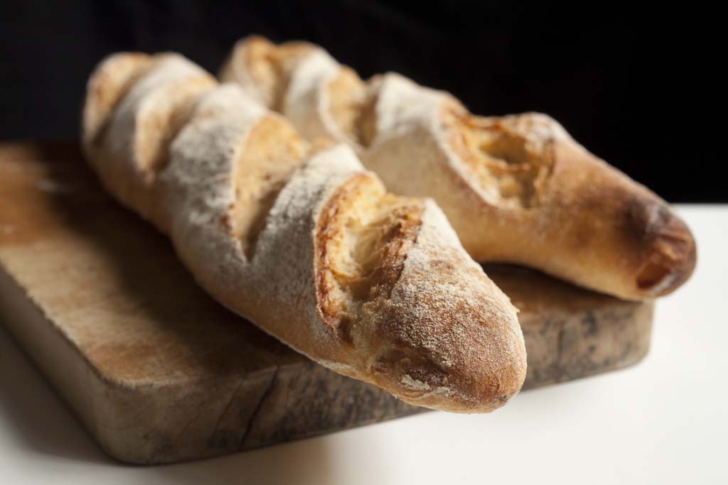 Barra de pan francesa