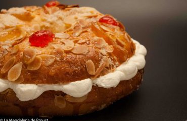 Roscón de reyes con Nata en Madrid